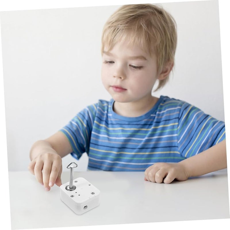 IMIKEYA DIY Music Box Movement Mechanism Replacement White ABS Clockwork Parts - Image 5